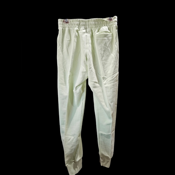 Adidas Essentials 3-Stripes Fleece Pants Size S NWT MSRP $50, in Mint Gree - Picture 2 of 11